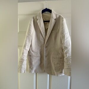 Zara kids Natural Linen Jacket